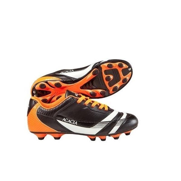Acacia STYLE -37-435 Thunder Soccer Shoes - Black and Orange; 3.5Y, Acacia, Mfr#: 37-435